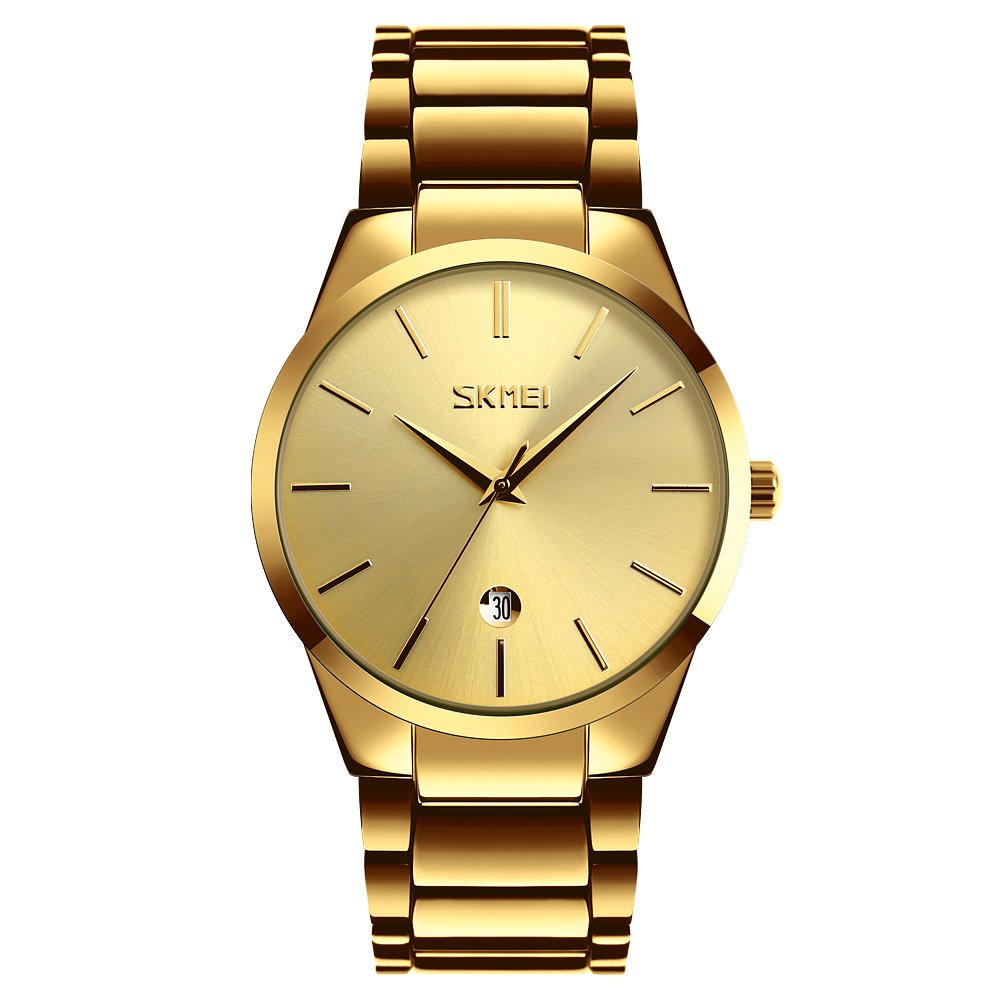 Годинник Skmei 9140GD Золотий, фото №1