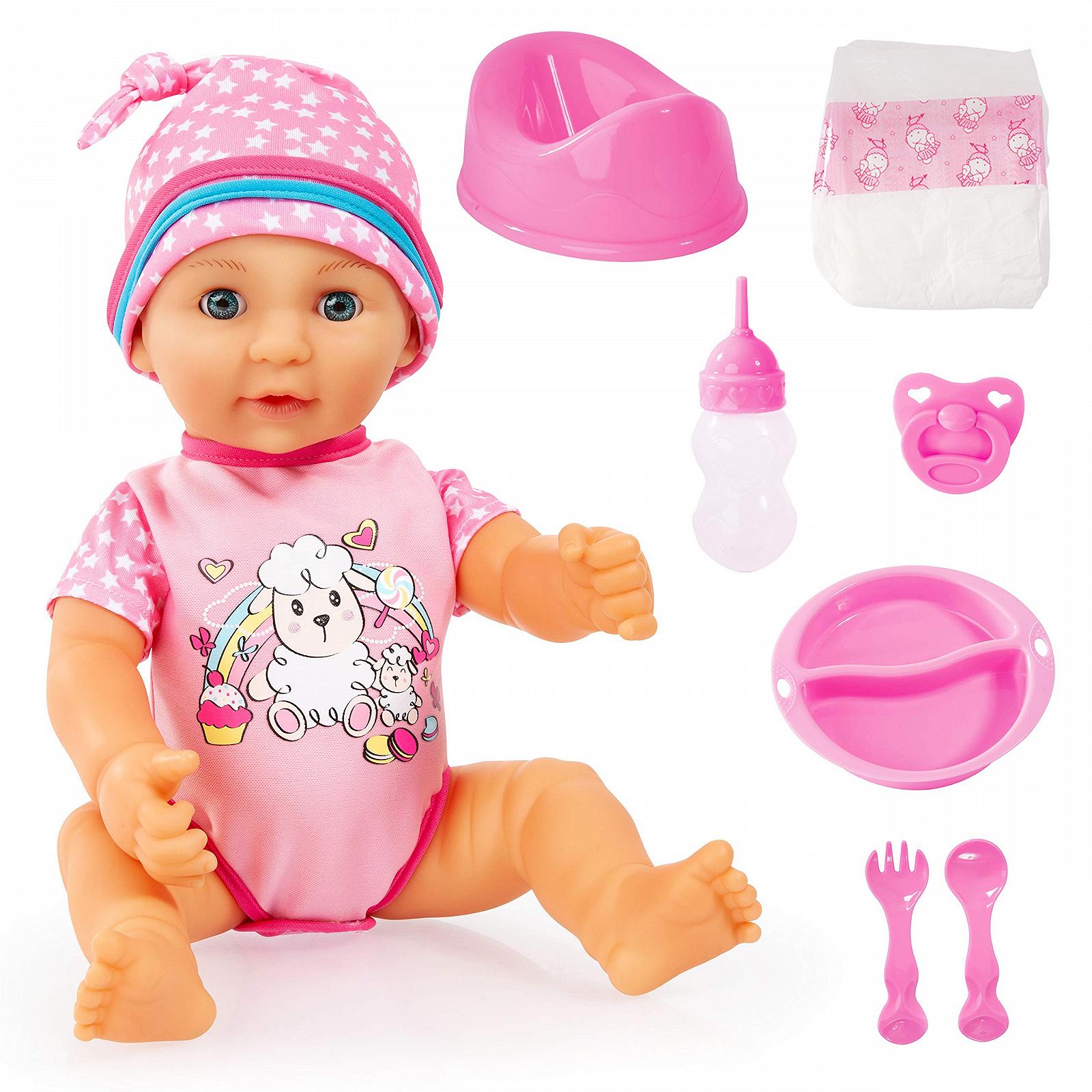 Лялька Bayer Design Lisa Newborn Baby 40 см Тверде тіло з аксесуарами та сплячими очима, фото №1 Лялька Bayer Design Lisa Newborn Baby 40 см Тверде тіло з аксесуарами та сплячими очима, фото №1