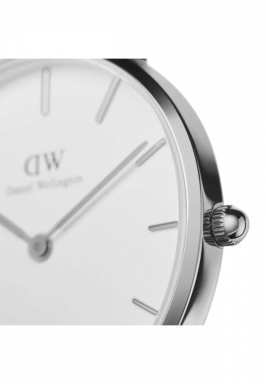 Жіночий Годинник Daniel Wellington Petite Sheffield 32мм Чорний/Срібний Шкіра, фото №3