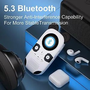 MP3-плеер MUZXQII Panda 64 ГБ, Bluetooth 5.3, белый synthetic.ua - Фото 1