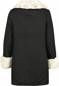 Пальто Hell Bunny Faustine Жіноче Чорний/Бежевий synthetic.ua - Фото 1