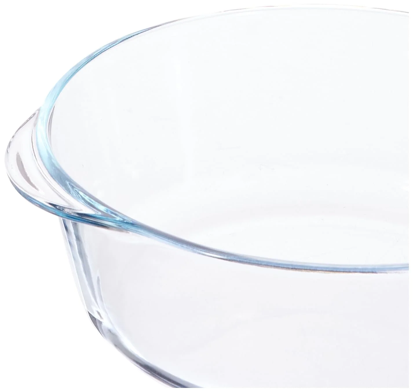 Набір скляних форм для запікання Круглі з кришками 3 шт., фото №6