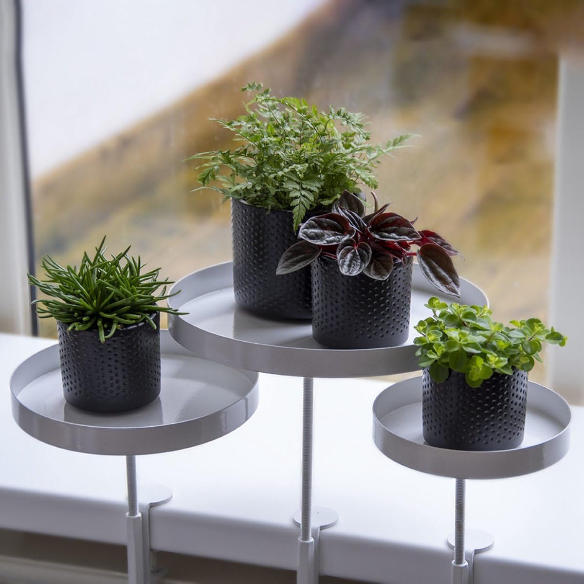 Затискач для підвіконня Esschert Design S білий, фото №4 Затискач для підвіконня Esschert Design S білий, фото №4