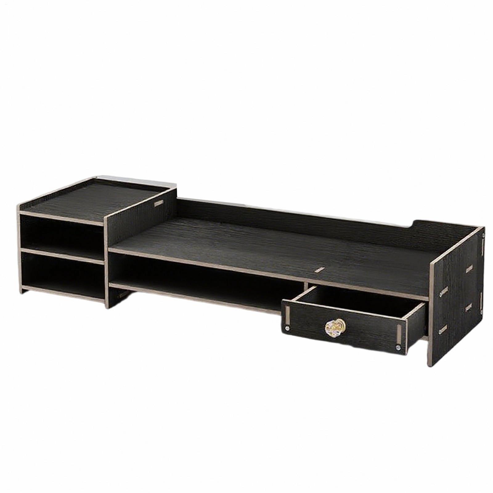 Подставка для монитора Деревянная полка для аксессуаров ПК, ноутбука, принтера для офиса, дома, квартиры, студенческой комнаты, фото №8 Подставка для монитора Деревянная полка для аксессуаров ПК, ноутбука, принтера для офиса, дома, квартиры, студенческой комнаты, фото №8