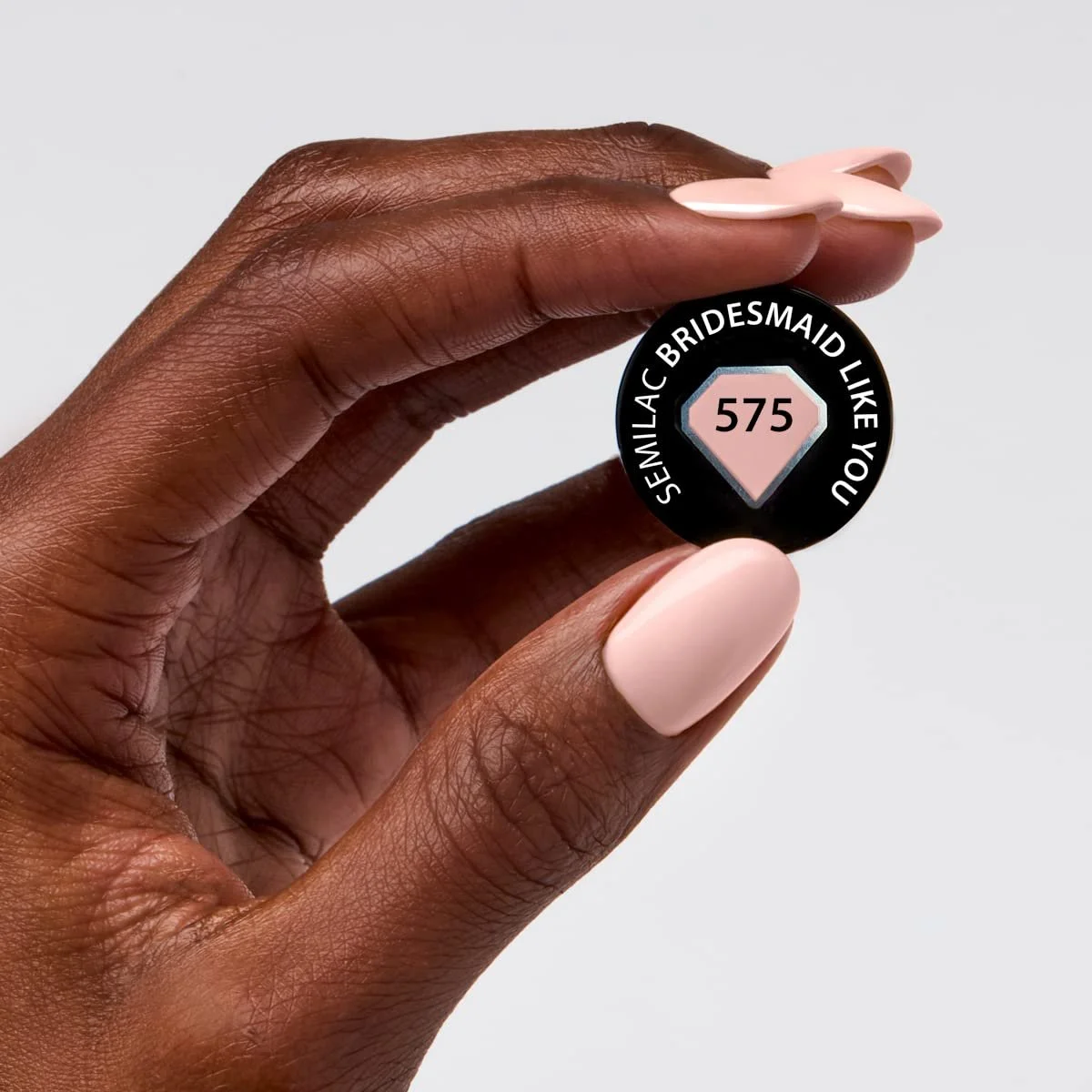 Гель-лак Semilac Hybrid 575 Bridesmaid Like You 7 мл Kollektion WeddiNails, фото №2 Гель-лак Semilac Hybrid 575 Bridesmaid Like You 7 мл Kollektion WeddiNails, фото №2