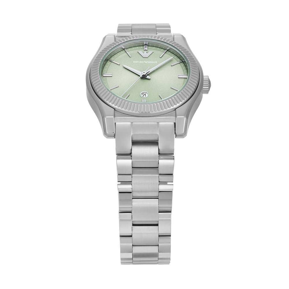 Женские часы Emporio Armani Серебристый цвет, нержавеющая сталь, фото №5