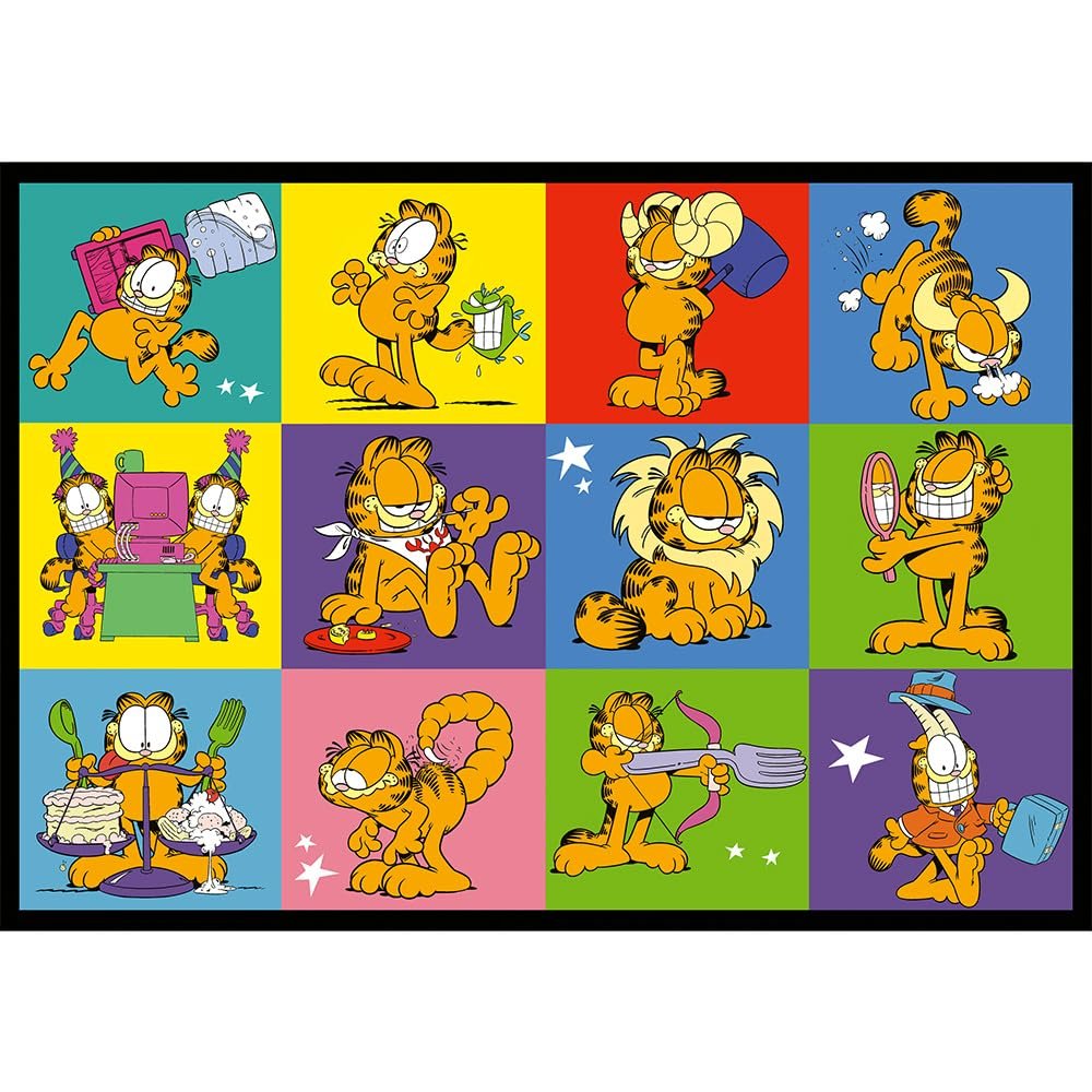 Пазл Trefl Garfield 4-в-1 4 x 250 деталей, фото №7