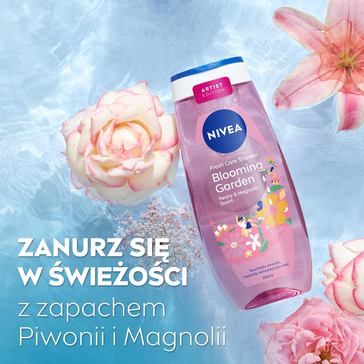 Гель для душа NIVEA Floral Love 250 мл (5 шт), фото №5 Гель для душа NIVEA Floral Love 250 мл (5 шт), фото №5