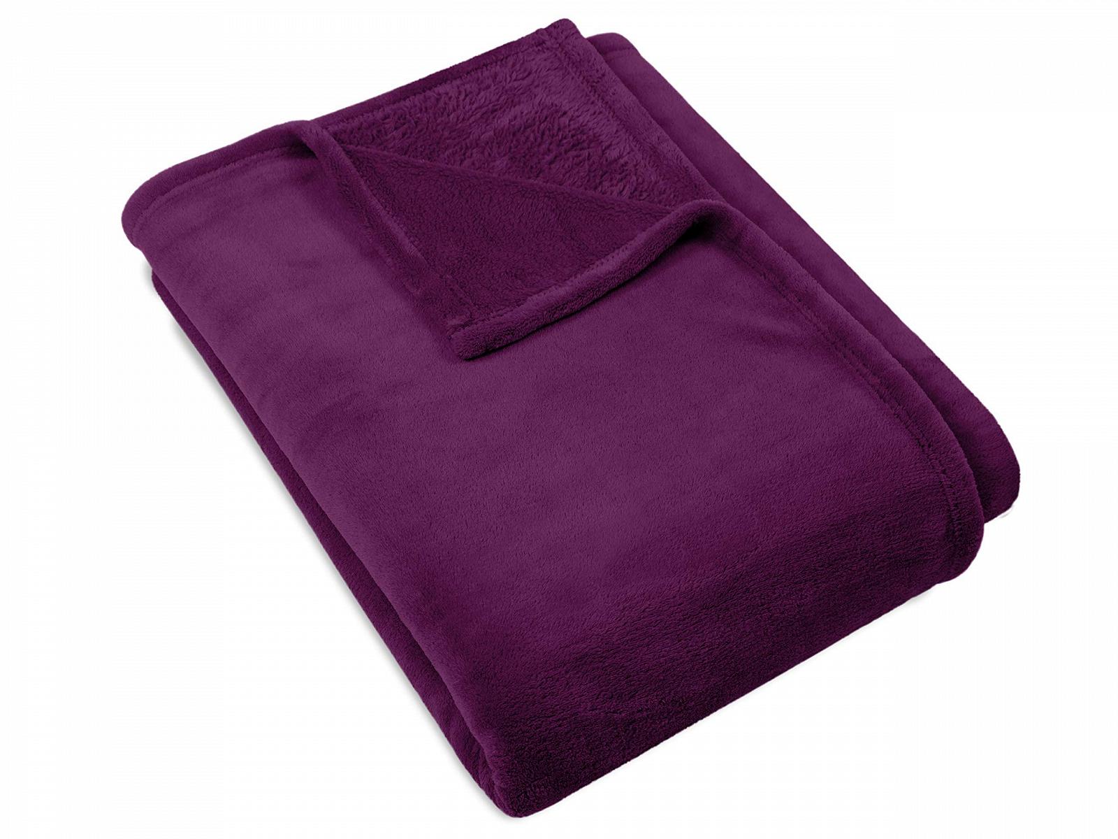 Покривало npluseins Фліс Кораловий Надзвичайно М'яка та Пухнаста 1523.2204 Приблизно 150 x 200 см Ягідна, фото №7 Покривало npluseins Фліс Кораловий Надзвичайно М'яка та Пухнаста 1523.2204 Приблизно 150 x 200 см Ягідна, фото №7