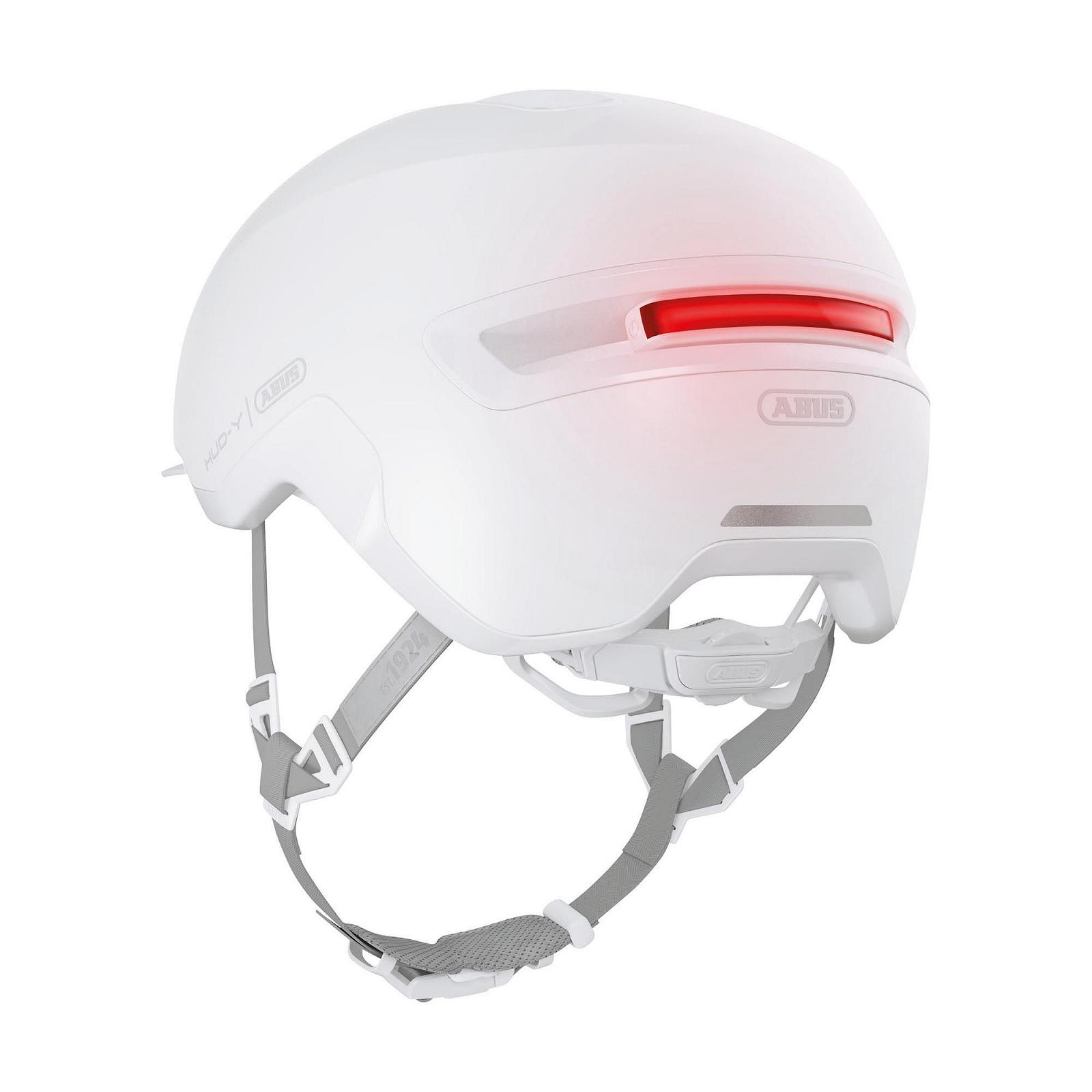 Шлем Urban ABUS HUD-Y с LED подсветкой и магнитной застежкой, фото №4