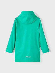 Детская дождевая куртка NAME IT Nkndry Rain Jacket Long 1fo Noos (унисекс) synthetic.ua - Фото 1