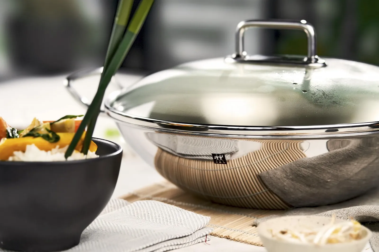 Сковорідка-Wok Zwilling Plus 40992-332-0, нержавіюча сталь, діаметр 32 см, фото №6