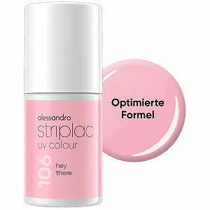 Гель-лак alessandro Striplac Hey There Розовый, 6.5 мл - Фото 1