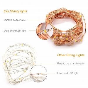 Гірлянда для пляшок Kolpop 2 м 20 LED теплий білий synthetic.ua - Фото 1
