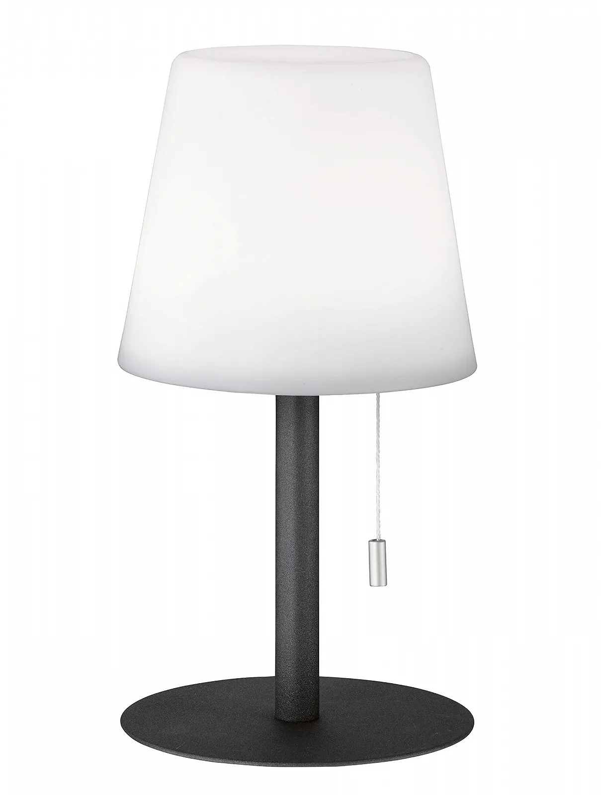 Настільна лампа FHL Easy 850135 акумуляторна садова RGB IP44 Білий/Пісочний антрацит, фото №1