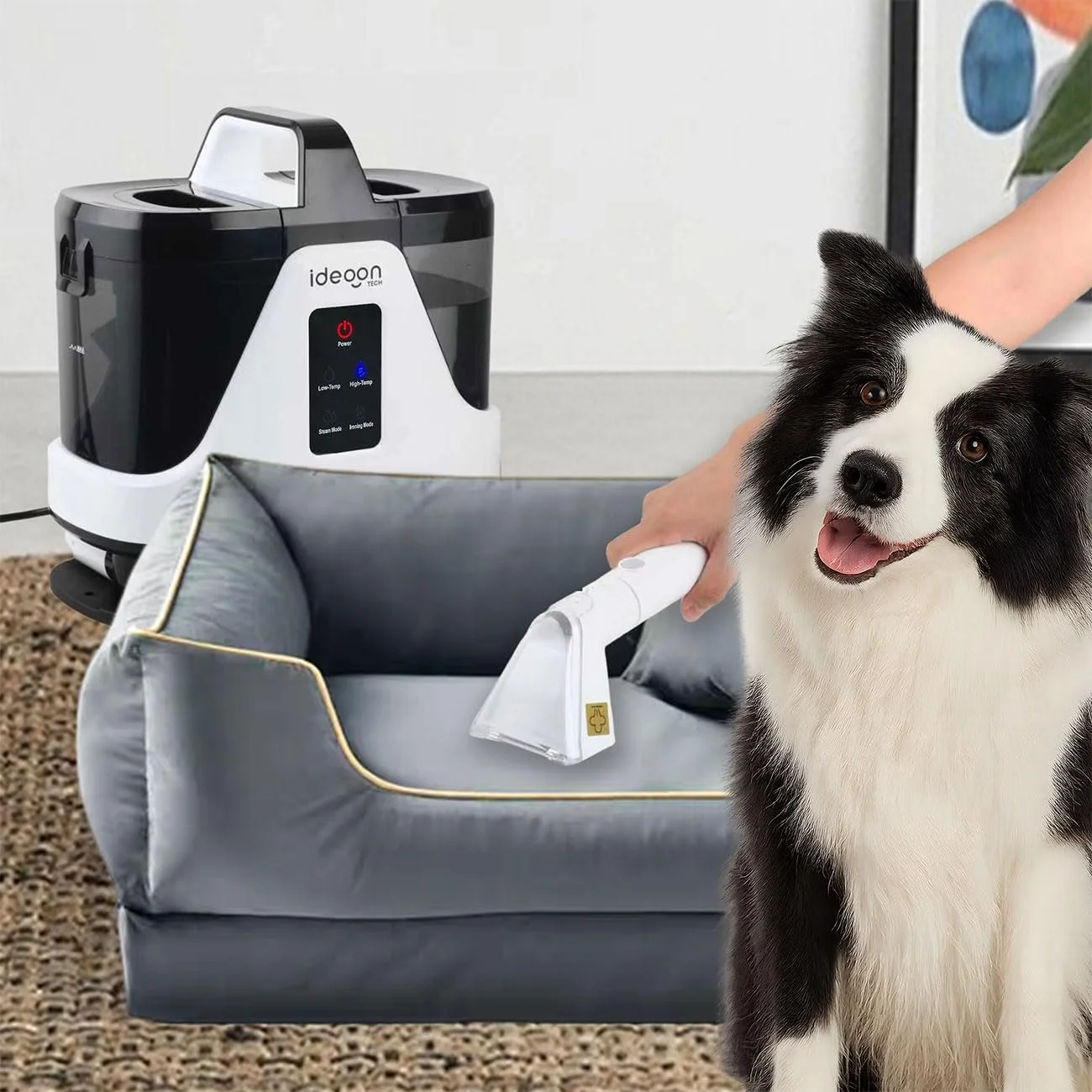 Миючий пилосос ideoon Ultimate 3-в-1 для меблів та пароочисник 1700 W, фото №3