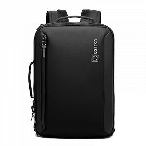 Рюкзак городской Ozuko 9490S 9л с отделением для ноутбука до 15,6" Black 16211 synthetic.ua - Фото 1