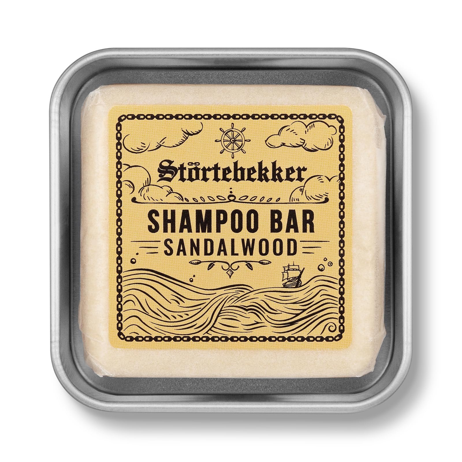 Твердый шампунь Störtebekker Premium Sandalwood Веганский, ручная работа – 100 г, фото №8 Твердый шампунь Störtebekker Premium Sandalwood Веганский, ручная работа – 100 г, фото №8
