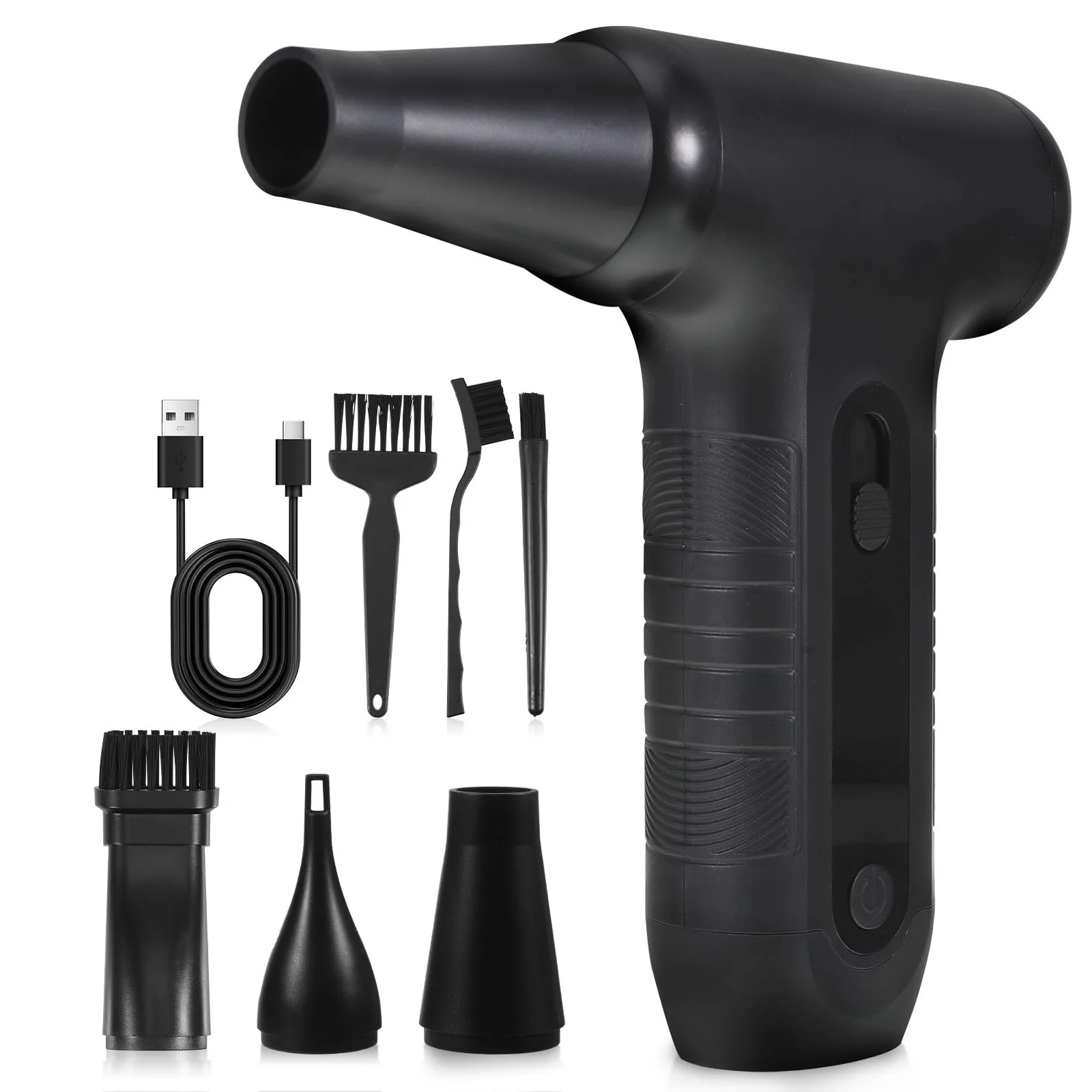 Электрическая воздуходувка tlidfgeo 3 скорости 130 000 об/мин Аккумуляторная, фото №1