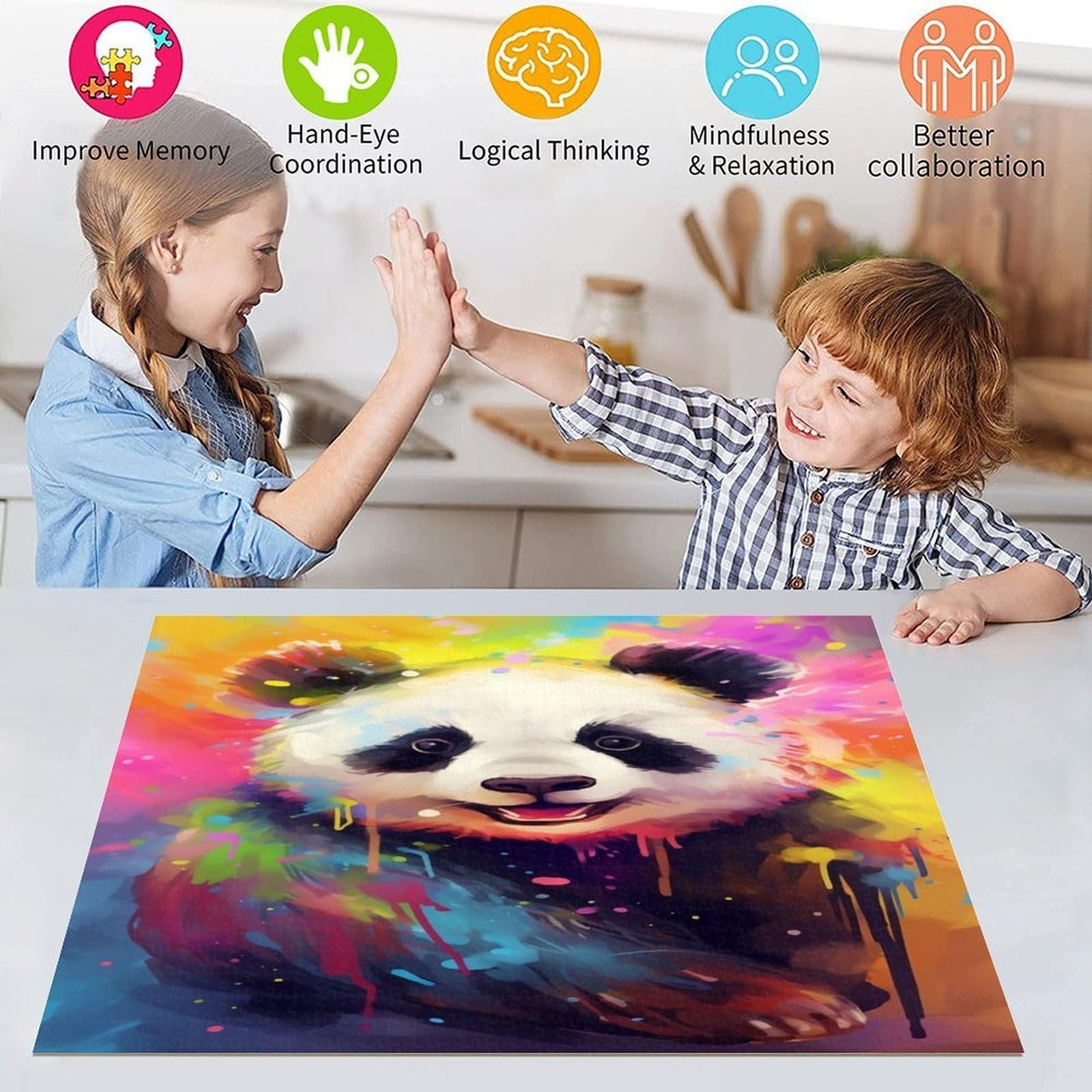 Пазл Panda Art 1000 елементів 26 x 38 см, фото №5