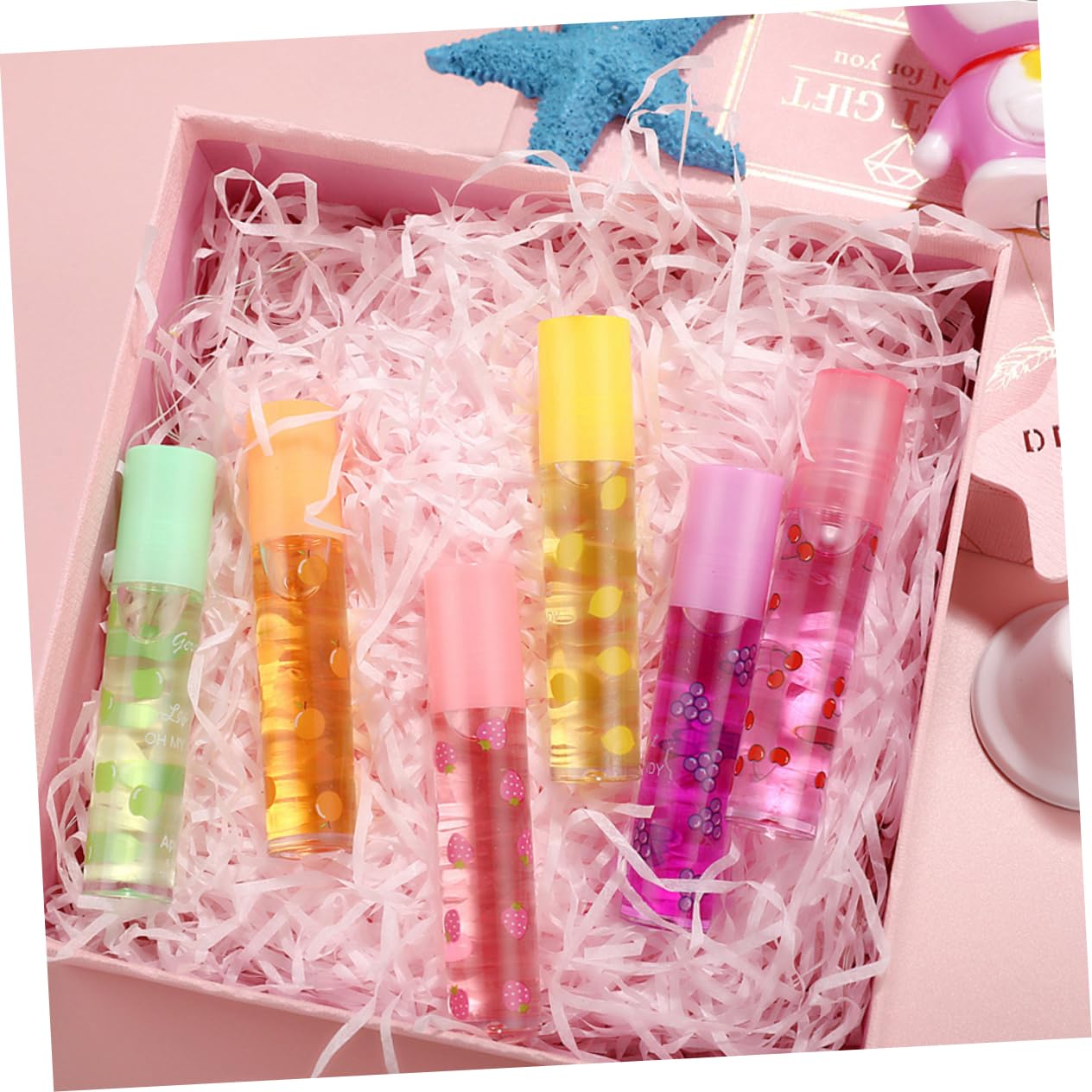 Бальзам для губ DOITOOL Фруктовий, прозорий - 5 шт, фото №6 Бальзам для губ DOITOOL Фруктовий, прозорий - 5 шт, фото №6