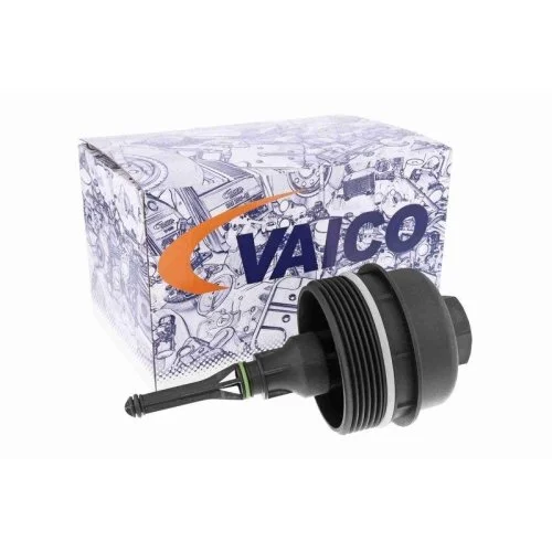 Крышка корпуса масляного фильтра VAICO V10-8631 SEAT SKODA VW, фото №2 Крышка корпуса масляного фильтра VAICO V10-8631 SEAT SKODA VW, фото №2