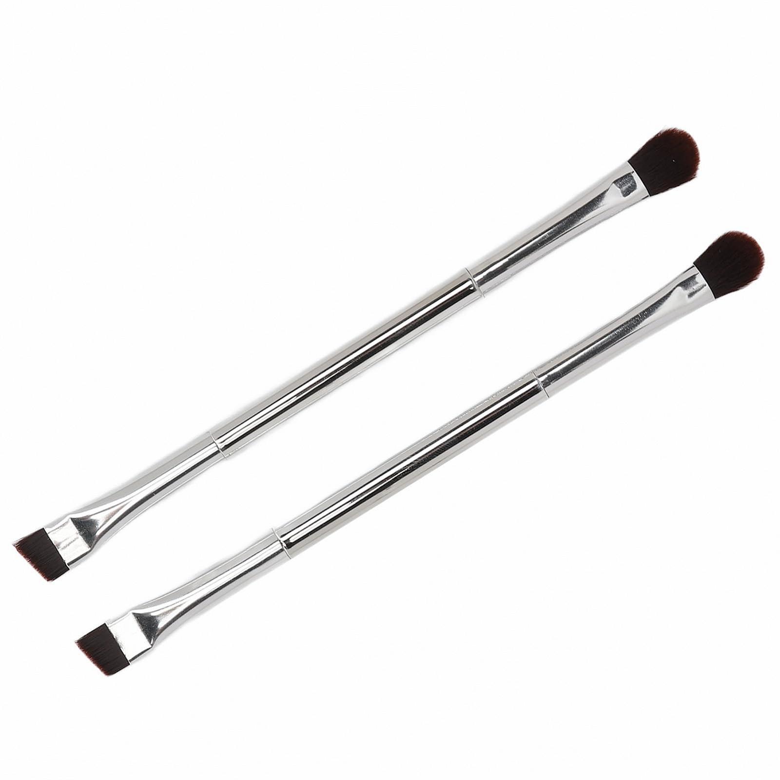 Набір кистей для брів Raffaello Ultra Thin - 3 шт, скошені кисті для точного підведення очей для фарбування брів, синтетична щетина, фото №4