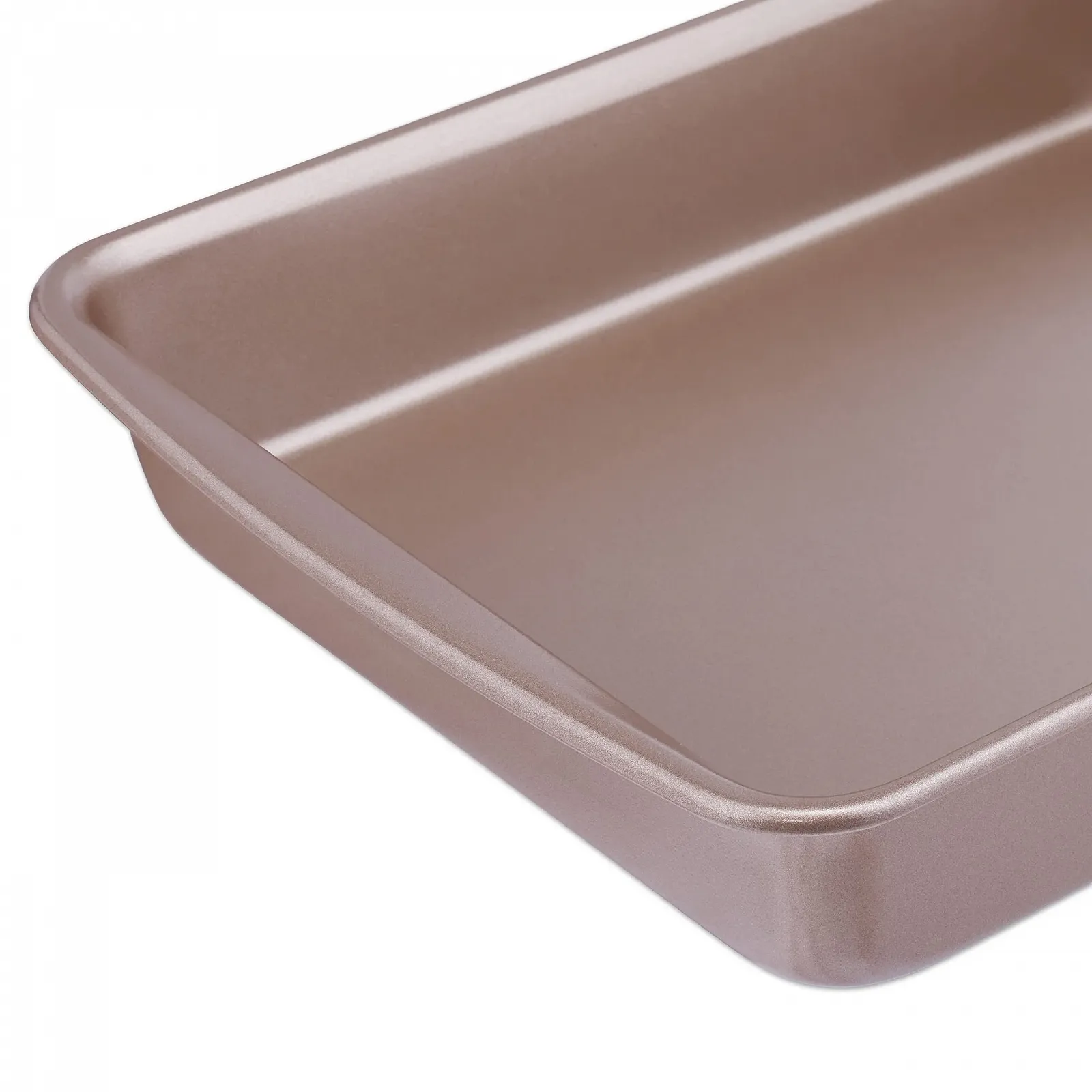 Форма для випікання Relaxdays квадратна антипригарна 4 л з вуглецевої сталі коричнева, фото №6