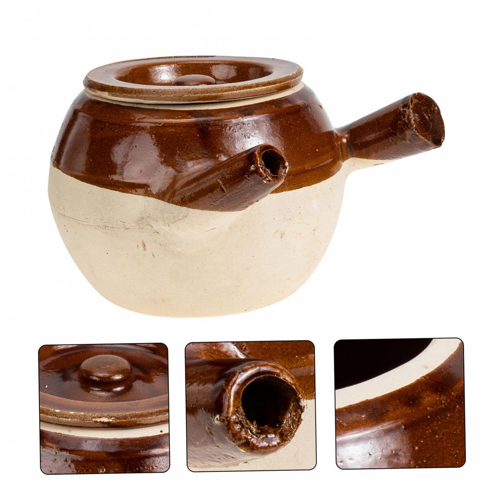 Глиняний горщик традиційний для китайської медицини термостійкий для газу та відкритого вогню, фото №7 Глиняний горщик традиційний для китайської медицини термостійкий для газу та відкритого вогню, фото №7