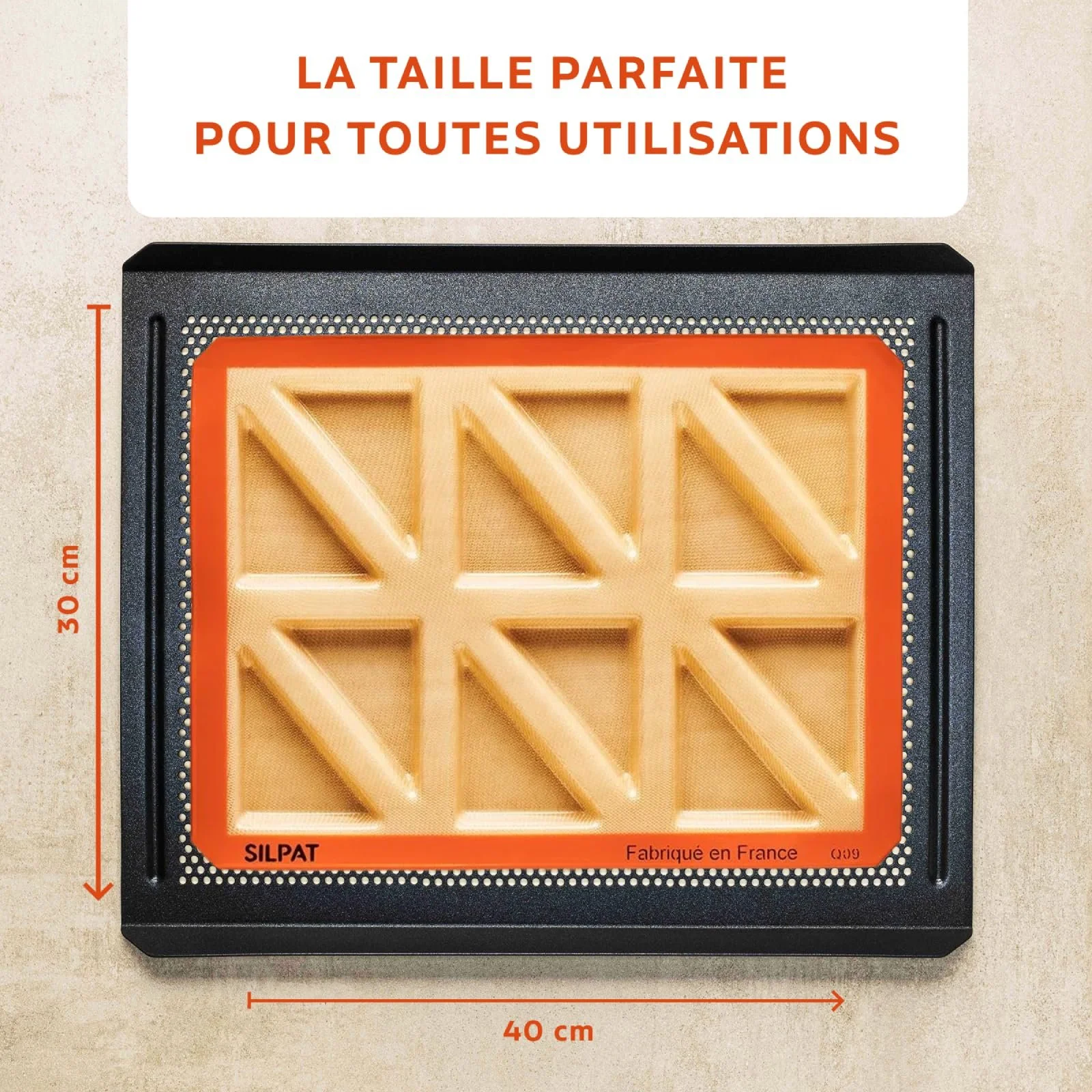 Форма для випікання Silpat Perfect scone на 12 заглиблень, фото №2 Форма для випікання Silpat Perfect scone на 12 заглиблень, фото №2