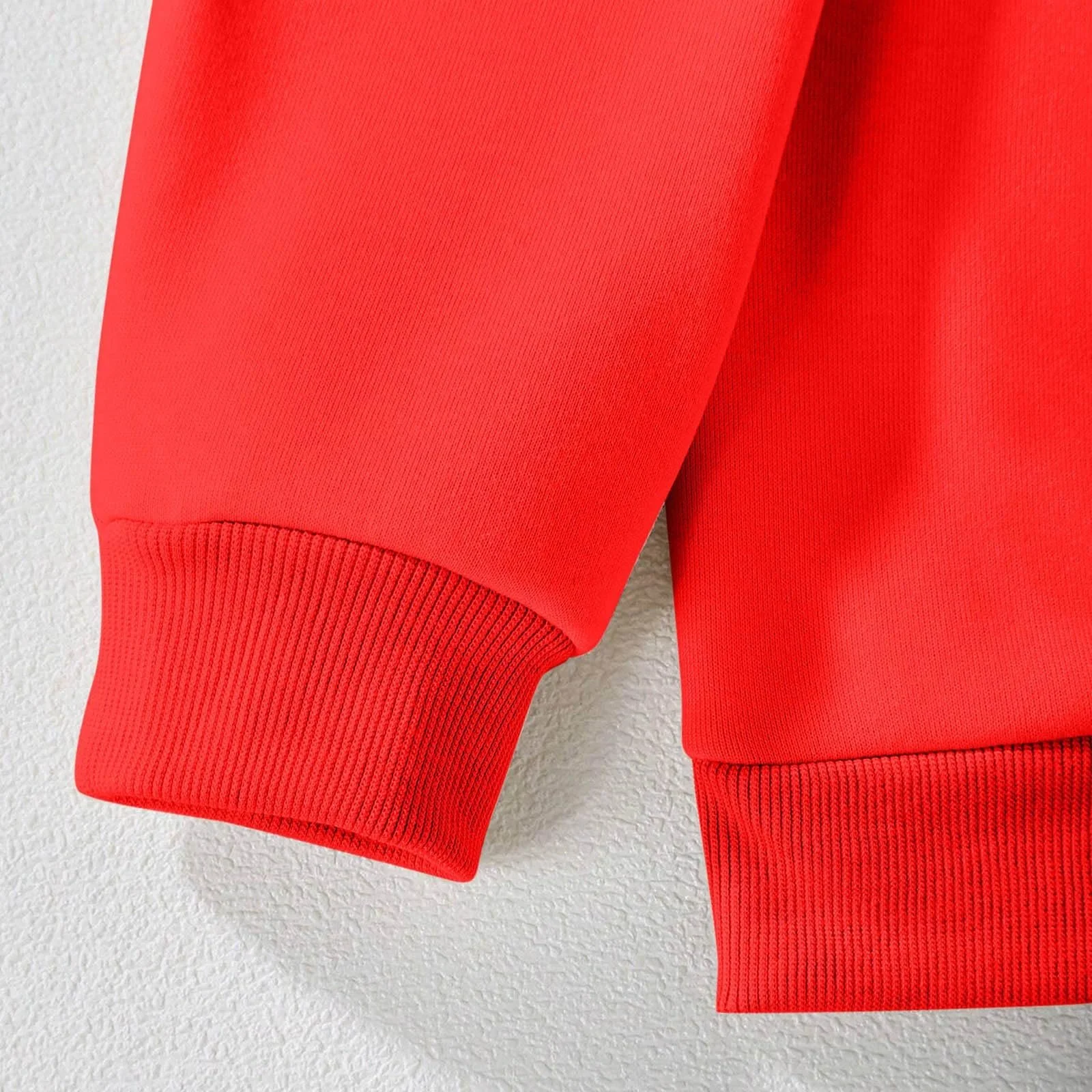 Пуловер для девочек Осенне-зимняя толстовка для девочек с буквенным принтом, круглым вырезом и длинными рукавами, фото №2