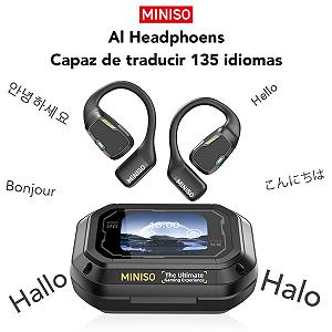 Наушники-переводчики MINISO M98 Ki Bluetooth 5.4 synthetic.ua - Фото 1