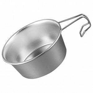 Миска Toddmomy походная из нержавеющей стали с ручками, десертная, для мюсли, для завтрака, кружка для воды, утварь, нержавеющая сталь 304, для улицы - Фото 1