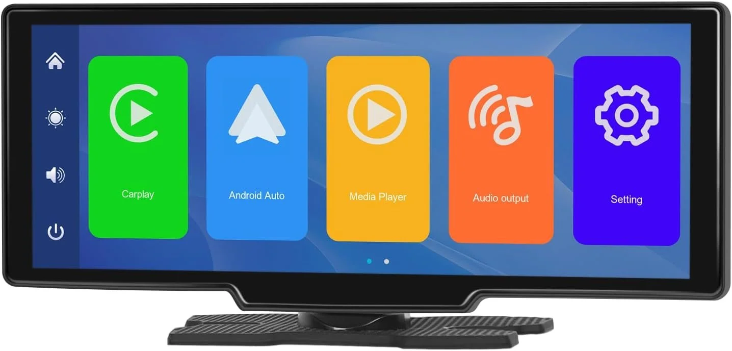 Автомагнітола CAMECHO A3247 / 10.26" / Сенсорна / Apple CarPlay / Android Auto / Bluetooth / WI-FI / FM / USB / AUX / TF slot, фото №7