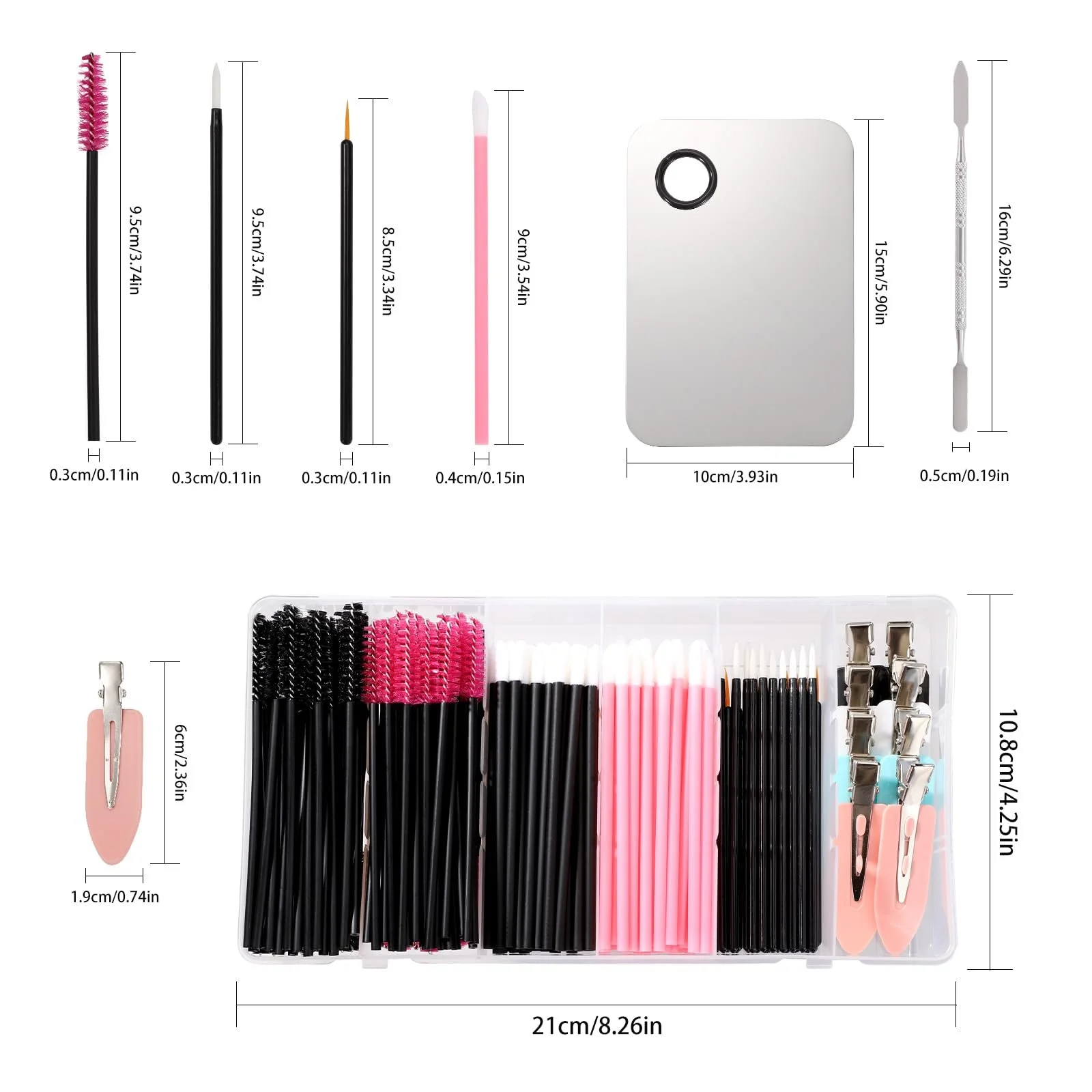 Набір аплікаторів Makeup Magic Wands пензлі, фото №7