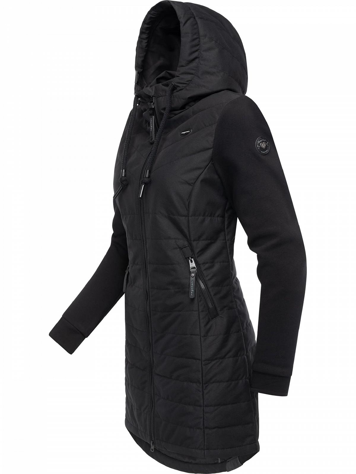 Переходная куртка Ragwear Lucinda Long Женская Легкая стеганая куртка с капюшоном и мягкими рукавами, фото №2