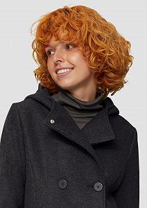 Пальто QS Женское Шерстяное synthetic.ua - Фото 1