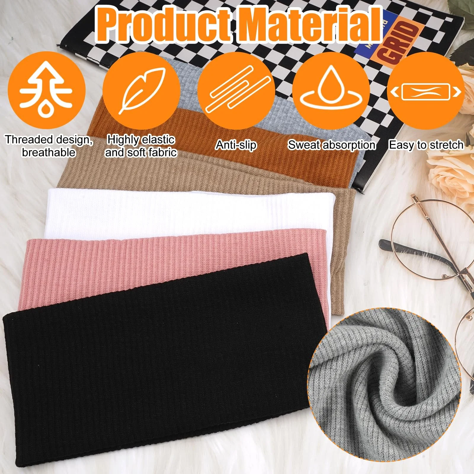 Эластические повязки для волос, фото №4