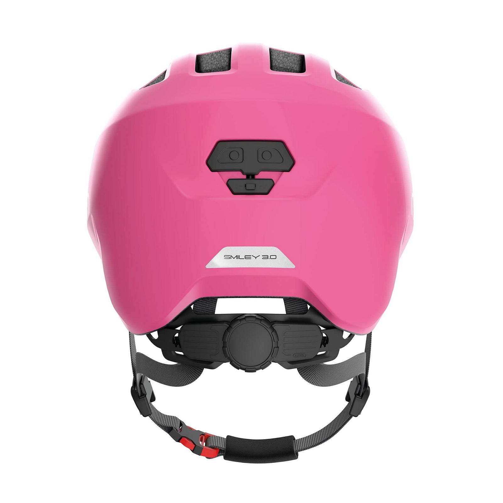 Велосипедний шолом ABUS Smiley 3.0 дитячий Pink shiny, розмір S, 45-50 см, 220 г, фото №4