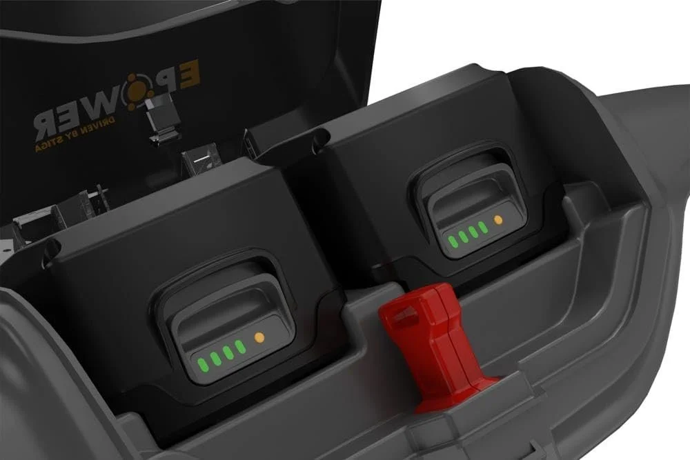 Аккумуляторная газонокосилка Alpina AH1 3020 Li Kit / 750W / до 100 м² / 20V / 2 х 4Ah / 30 см ширина резки / Серый-Черный, фото №5 Аккумуляторная газонокосилка Alpina AH1 3020 Li Kit / 750W / до 100 м² / 20V / 2 х 4Ah / 30 см ширина резки / Серый-Черный, фото №5