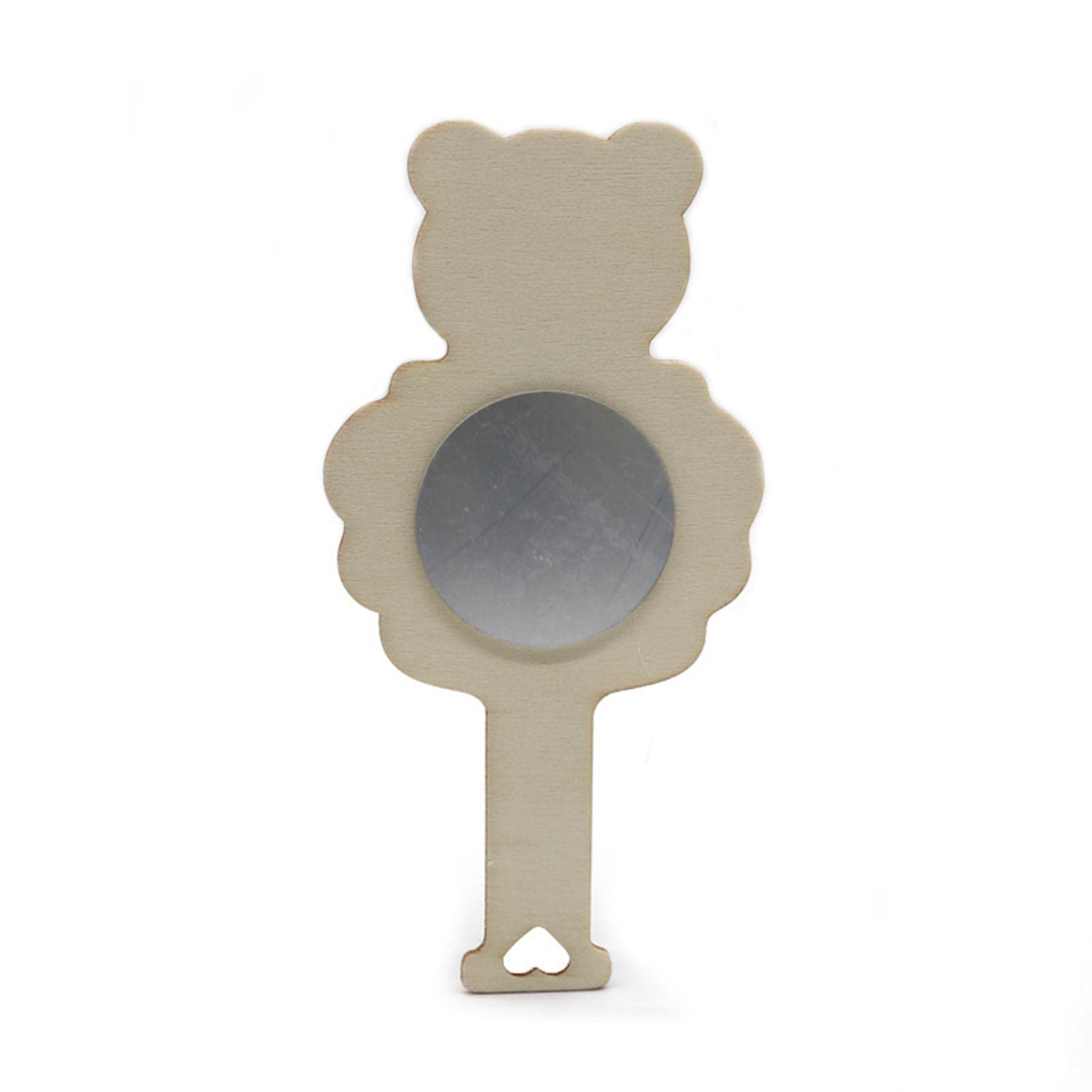 Ручной Зеркало harayaa 10 Teiliger Дерево Unbemalt Компакт Unlackiert, фото №2 Ручной Зеркало harayaa 10 Teiliger Дерево Unbemalt Компакт Unlackiert, фото №2