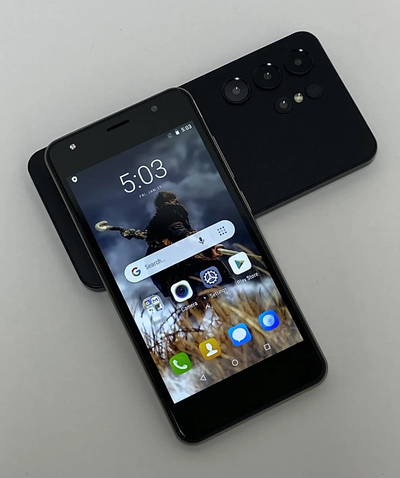 Смартфон Android 5.0 дюймов 4G 2ГБ RAM 16ГБ ROM Black, фото №3