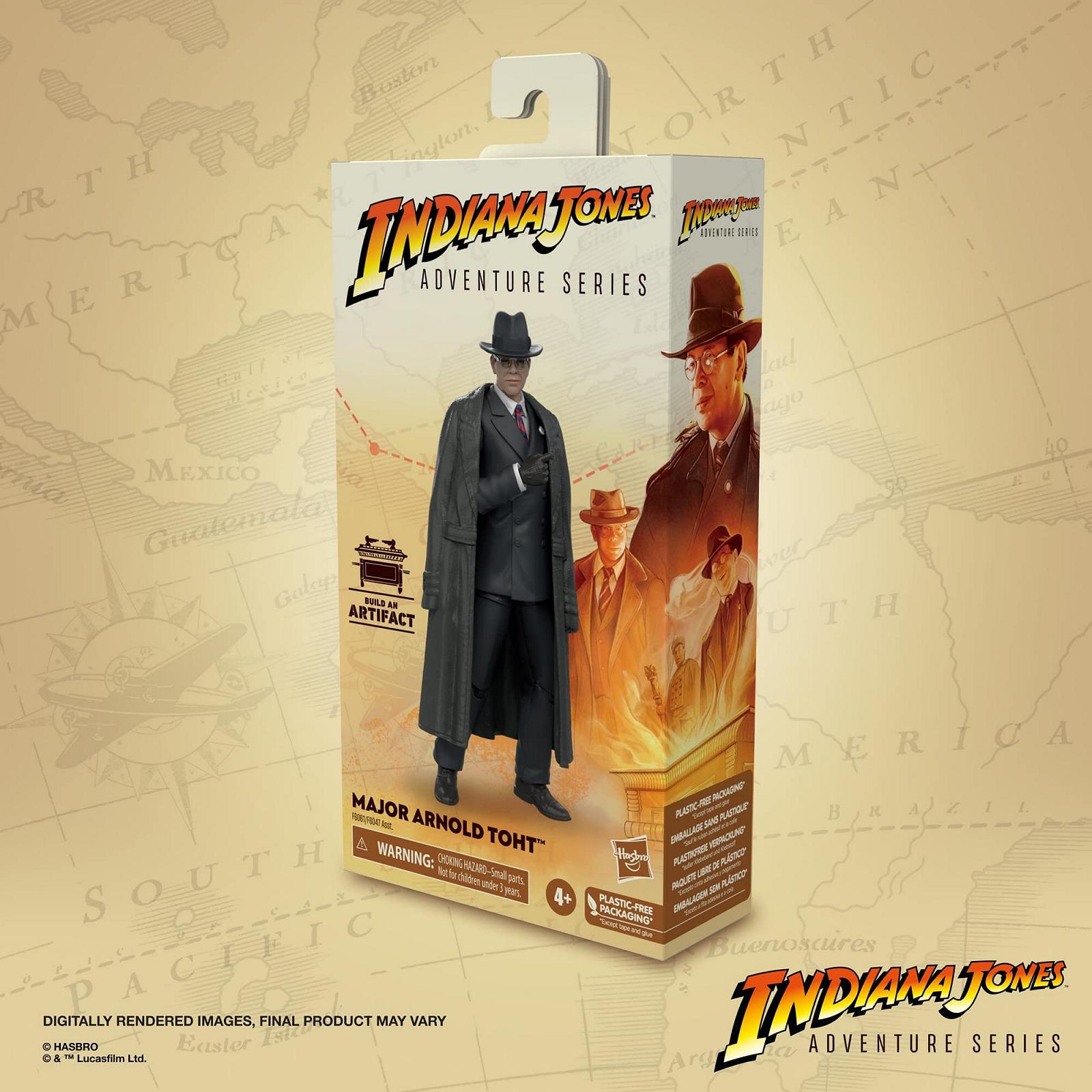 Фігурка Major Arnold Toht Hasbro Adventure Series Jones and the Hunters of the Lost Treasure 15 см, Multi, фото №2