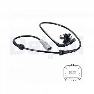 Датчик частоты вращения колеса DELPHI SS20694 для CITROËN PEUGEOT DS задний - Фото 1