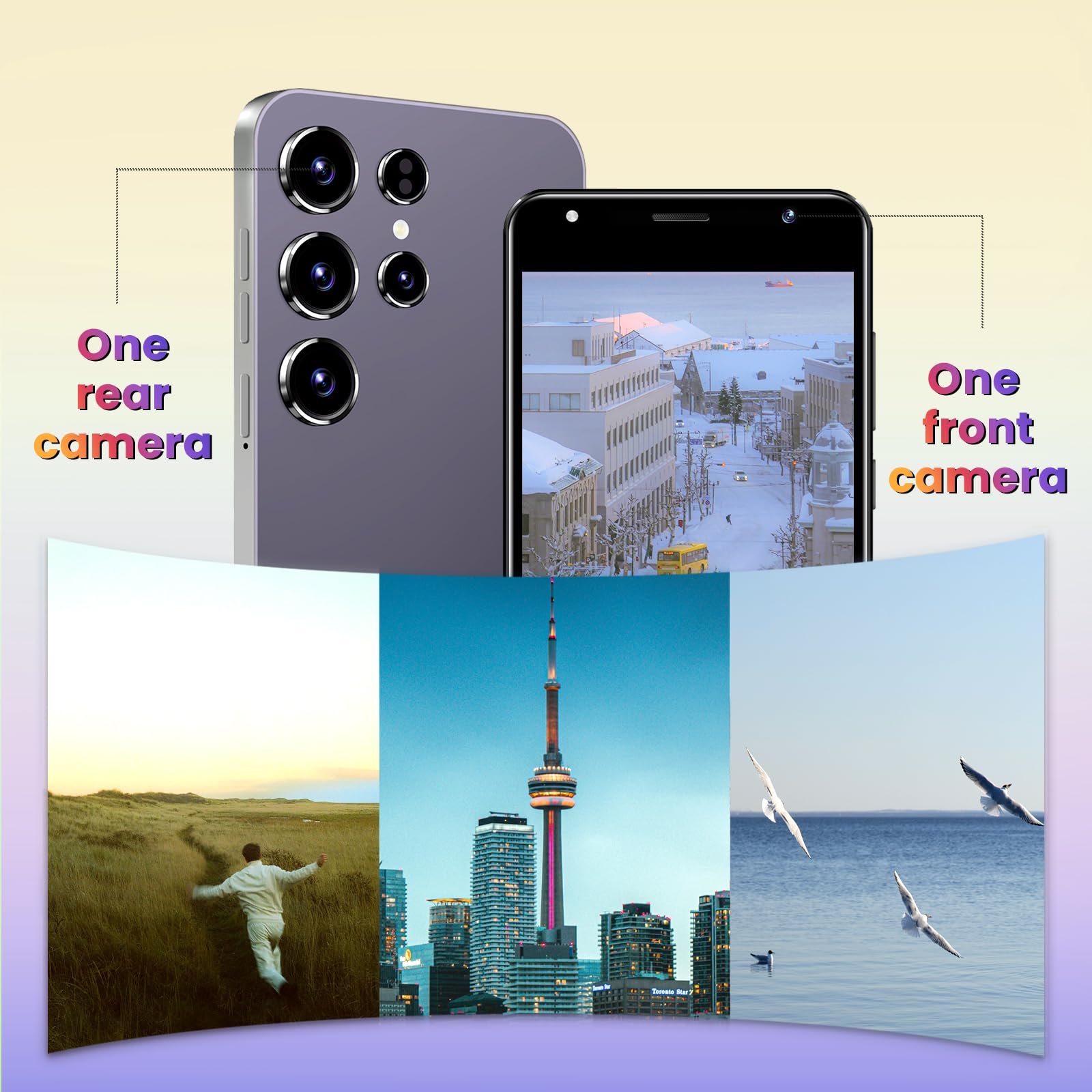Смартфон T27 5.0 дюймов 2GB RAM 16GB ROM 4G LTE Grey, фото №7