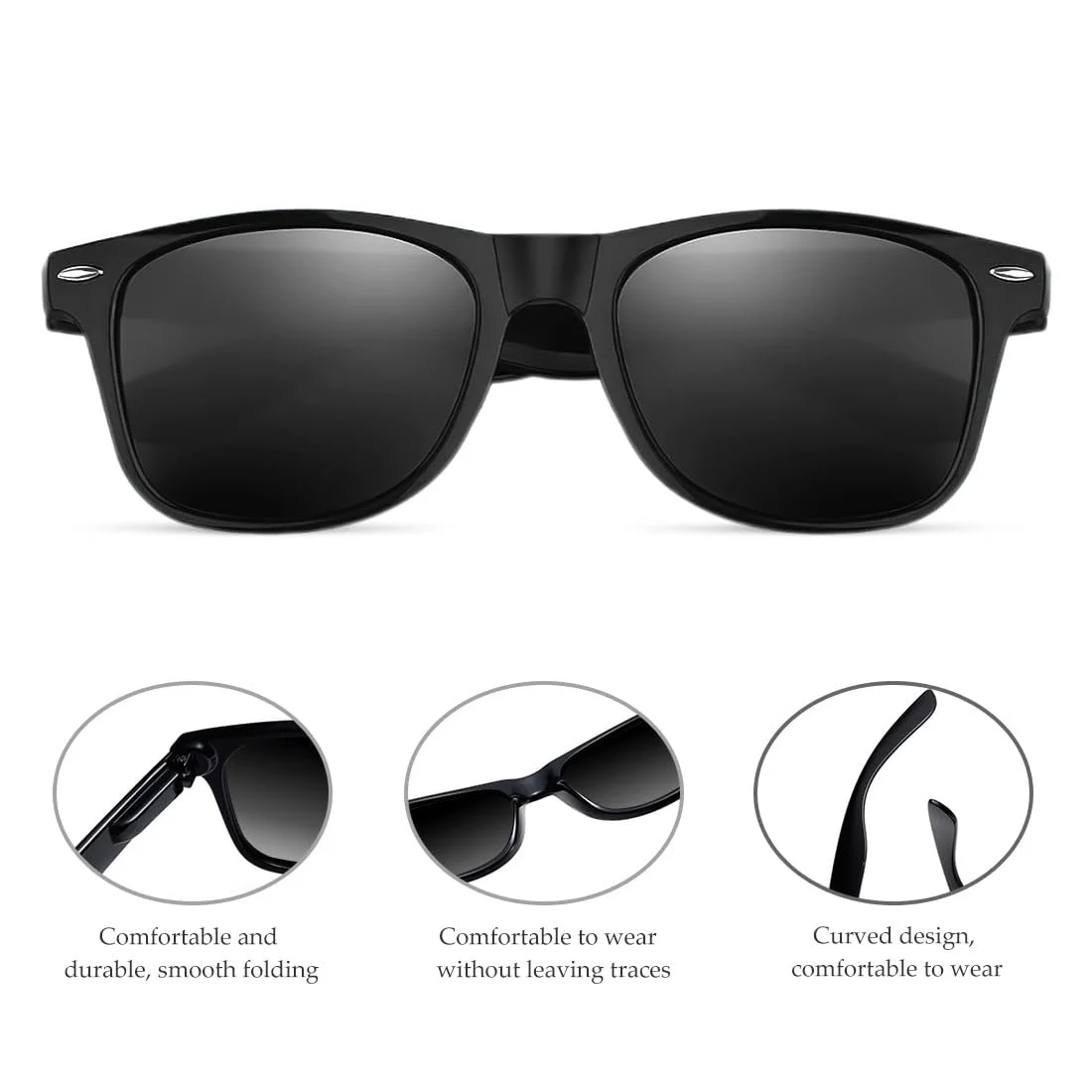 Набір з 12 святкових сонцезахисних окулярів Мода 80-х 90-х Хіпі, фото №3