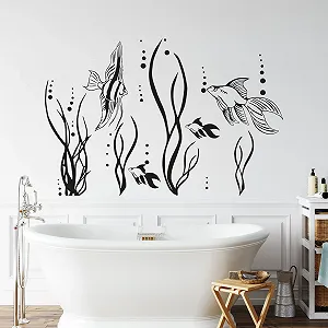 Наклейка на стіну Graz Design Fish in Ocean для ванної кімнати - Фото 1