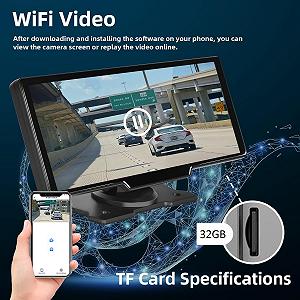 Автомагнітола Hodozzy / 9.3" / Сенсорна / Apple CarPlay / Android Auto / Bluetooth / WI-FI / FM / AUX / TF Card synthetic.ua - Фото 1