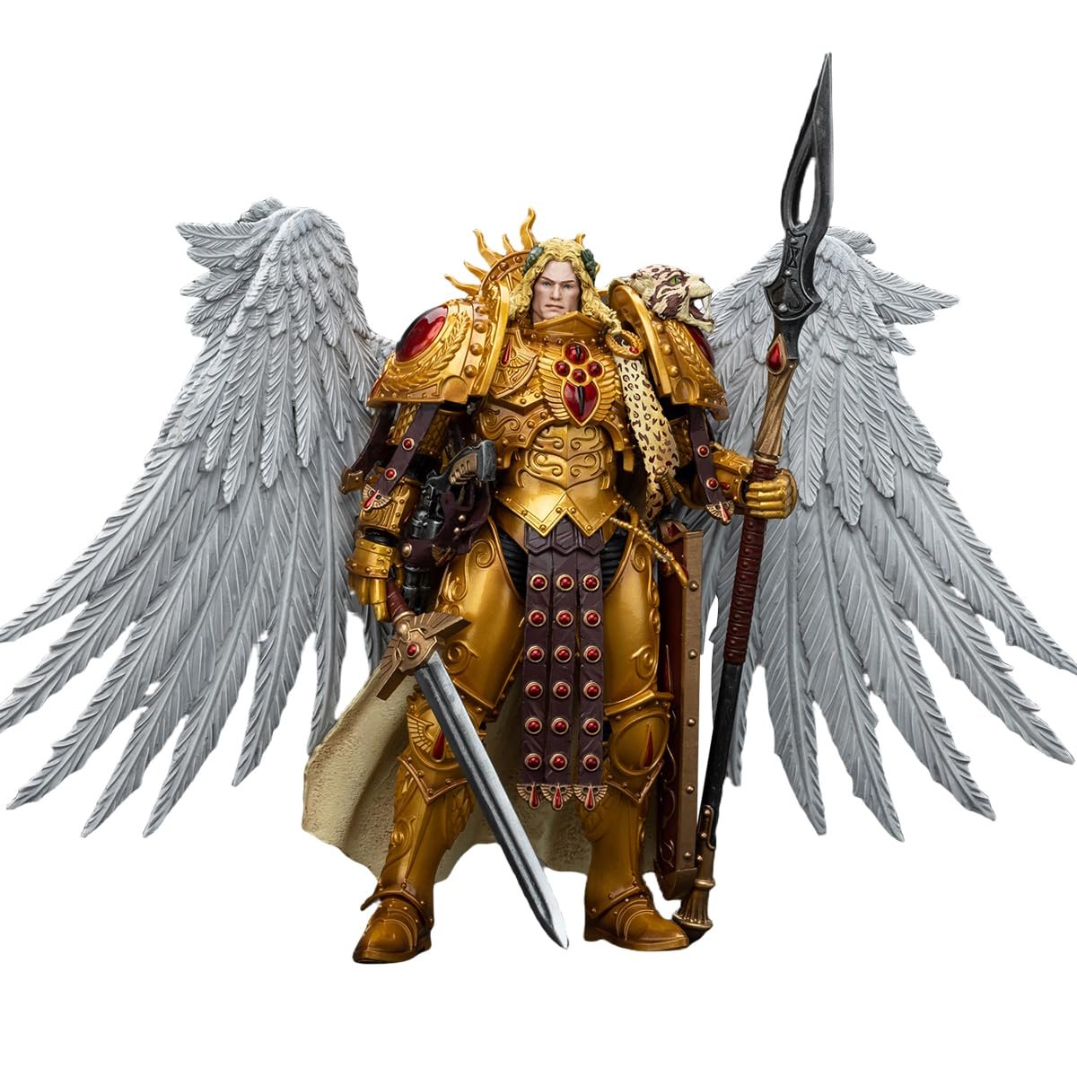 Фигурка Joytoy Warhammer The Horus Heresy 1/18 Blood Angels Sanguinius Primarch of The IXth Legion JT00218, фото №1