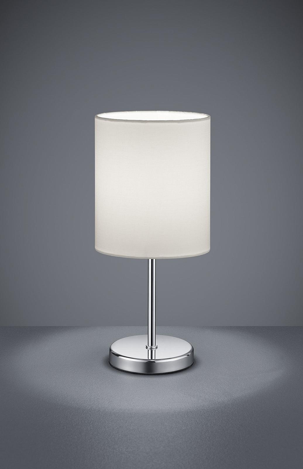 Настільна лампа Reality Leuchten Jerry E14 40 Вт 13 x 13 x 28,5 см Біла, фото №2